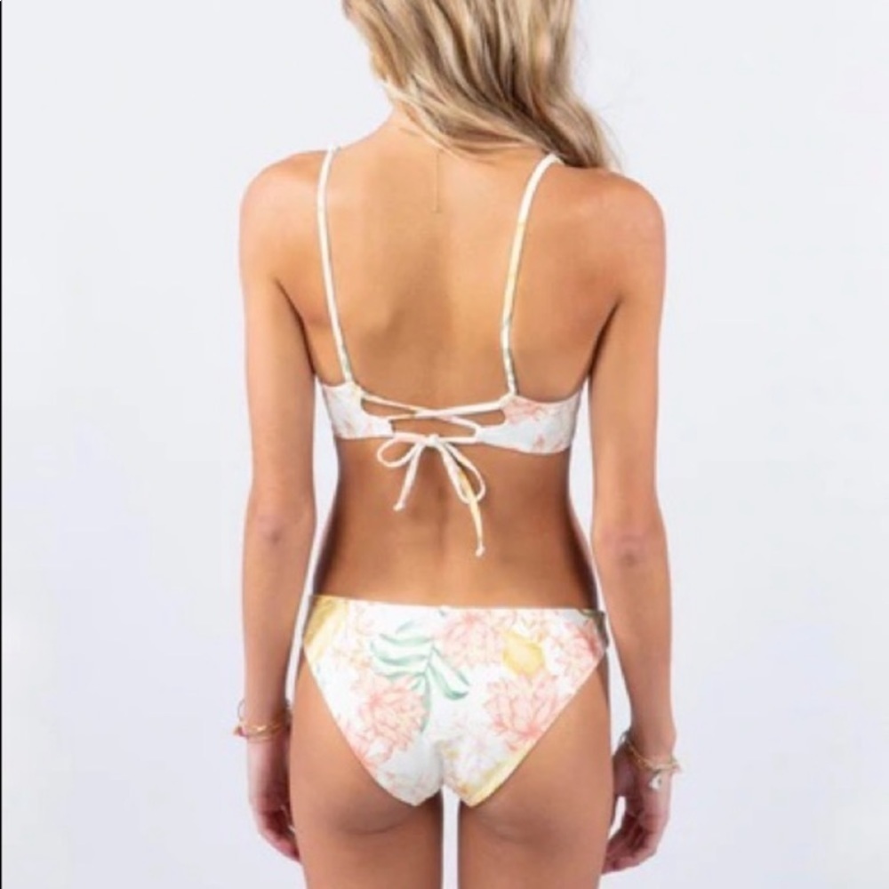☀️RIP CURL☀️ LA BONITA RESERVABLE CROP LA BONITA GOOD PANT BIKINI SET - Picture 8 of 16